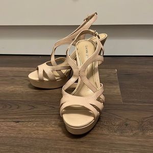Gianni Bini nude strappy heals.